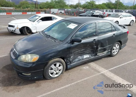 2006 Toyota Corolla S z USA, uszkodzony, nr VIN 1NXBR32EX6Z593307